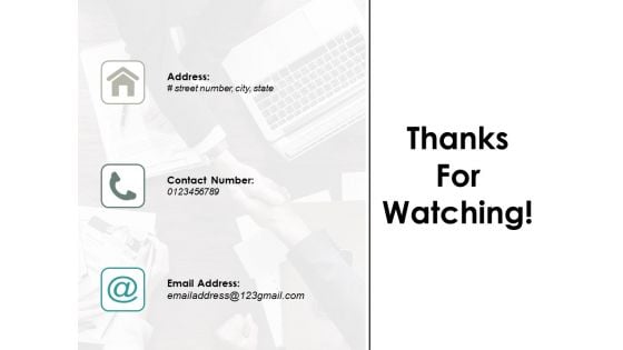 Thanks For Watching Ppt PowerPoint Presentation Styles Show