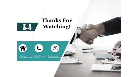 Thanks For Watching Team Competence Ppt PowerPoint Presentation Portfolio Inspiration