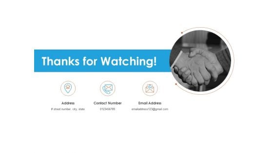 Thanks For Watching Workforce Planning Ppt PowerPoint Presentation Good PDF