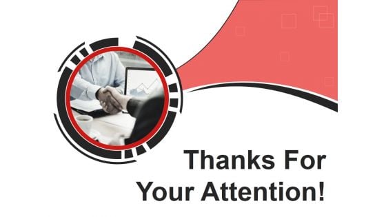 Thanks For Your Attention Ppt PowerPoint Presentation Model Example Topics