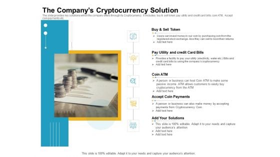 The Companys Cryptocurrency Solution Structure PDF