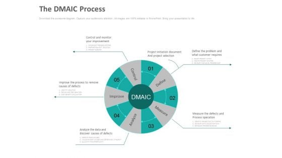 The Dmaic Process Ppt Slides