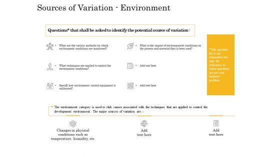 The Fishbone Analysis Tool Sources Of Variation Environment Portrait PDF