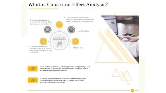 The Fishbone Tool What Is Cause And Effect Analysis Effective Sample PDF