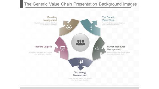 The Generic Value Chain Presentation Background Images