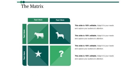 The Matrix Ppt PowerPoint Presentation Ideas Icon