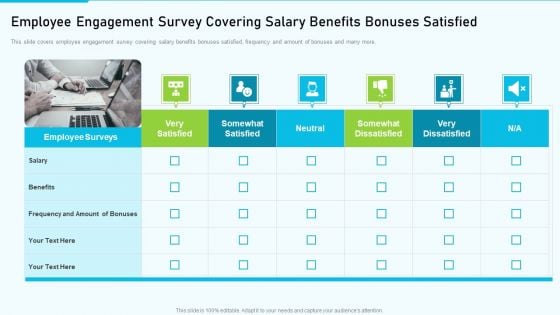 The Optimum Human Capital Strategic Tools And Templates Employee Engagement Survey Covering Salary Professional PDF