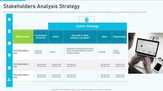 The Optimum Human Capital Strategic Tools And Templates Stakeholders Analysis Strategy Summary PDF