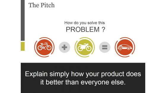 The Pitch Template 1 Ppt PowerPoint Presentation Infographic Template