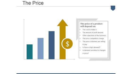 The Price Ppt PowerPoint Presentation Infographics Layout Ideas