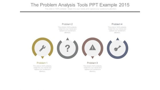 The Problem Analysis Tools Ppt Example 2015