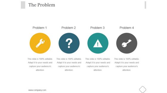 The Problem Ppt PowerPoint Presentation Gallery