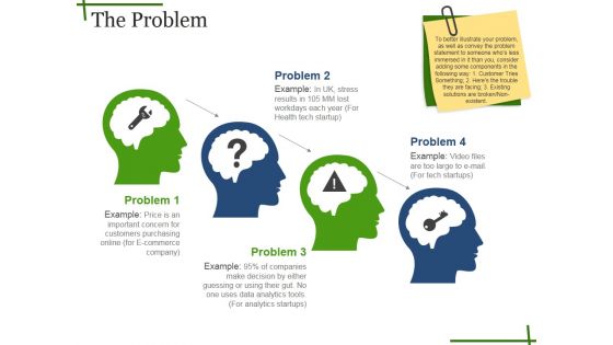 The Problem Ppt PowerPoint Presentation Outline Deck