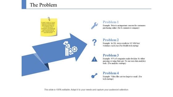 The Problem Ppt PowerPoint Presentation Styles Layouts