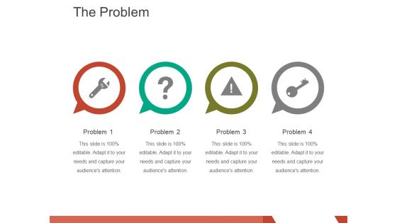 The Problem Template 2 Ppt PowerPoint Presentation Professional Graphic Images