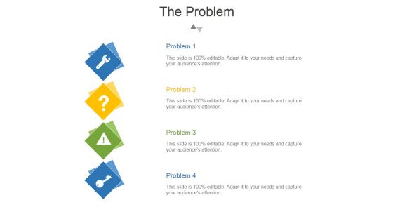 The Problem Template 2 Ppt PowerPoint Presentation Show