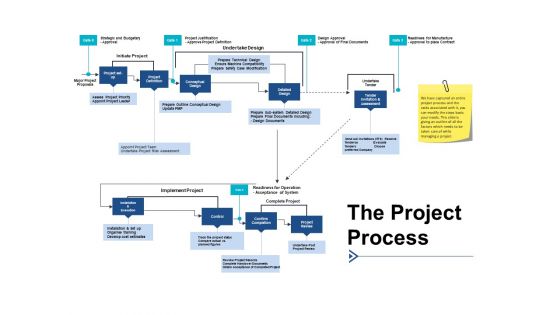 The Project Process Ppt PowerPoint Presentation Show Guide