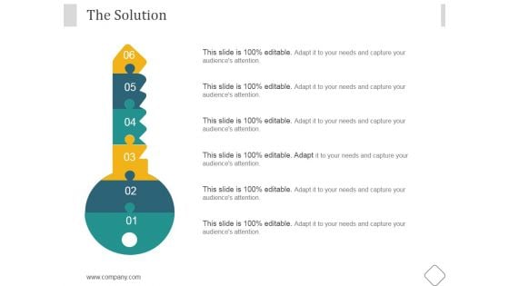 The Solution Ppt PowerPoint Presentation Styles