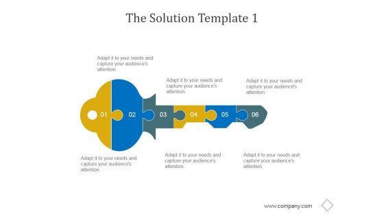 The Solution Template 1 Ppt PowerPoint Presentation Example 2015