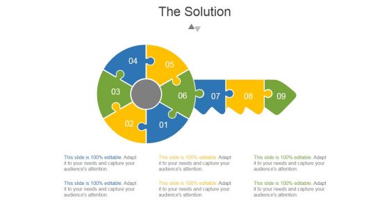 The Solution Template 1 Ppt PowerPoint Presentation Examples