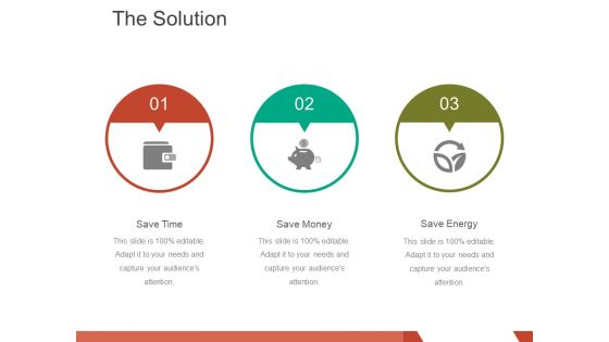 The Solution Template 3 Ppt PowerPoint Presentation Tips