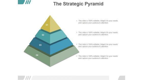 The Strategic Pyramid Ppt PowerPoint Presentation Slide Download