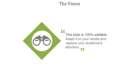 The Vision Ppt PowerPoint Presentation Guidelines