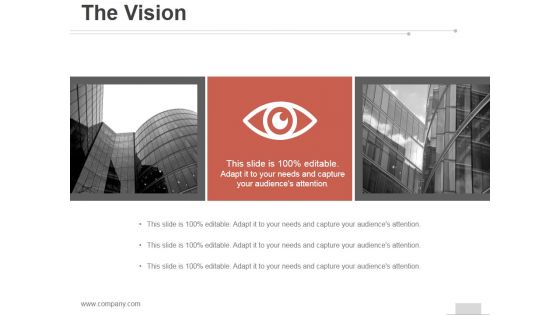 The Vision Ppt PowerPoint Presentation Samples