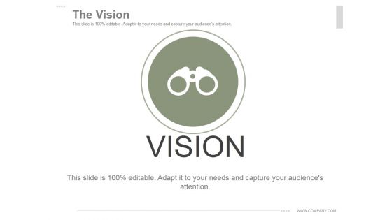 The Vision Ppt PowerPoint Presentation Templates