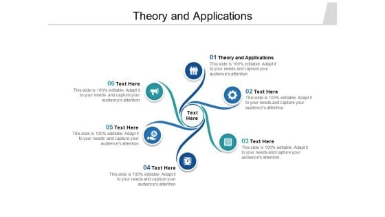 Theory And Applications Ppt PowerPoint Presentation Infographic Template Pictures Cpb