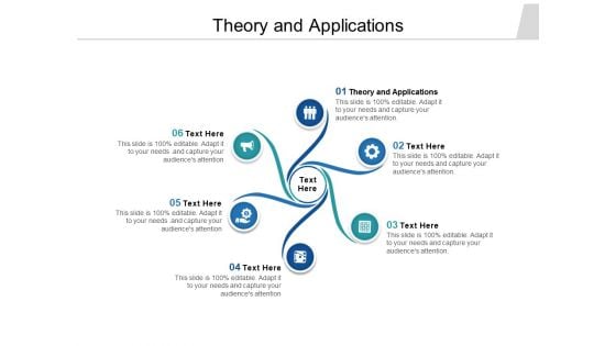 Theory And Applications Ppt PowerPoint Presentation Infographic Template Pictures Cpb