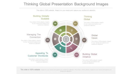 Thinking Global Presentation Background Images