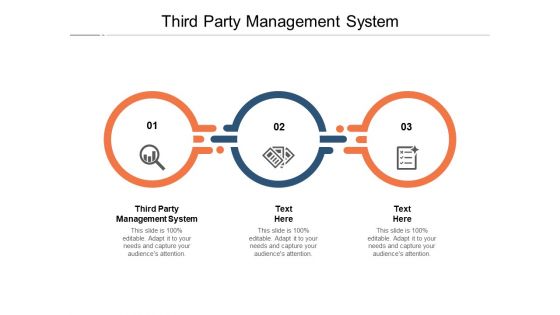 Third Party Management System Ppt PowerPoint Presentation Styles Samples Cpb Pdf