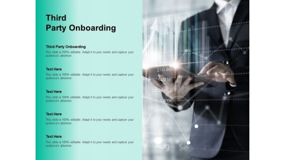 Third Party Onboarding Ppt PowerPoint Presentation Gallery Design Inspiration Cpb Pdf