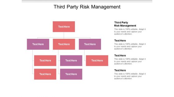 Third Party Risk Management Ppt PowerPoint Presentation Slides Infographic Template Cpb Pdf