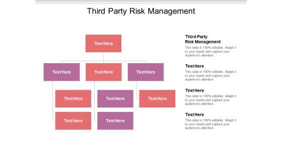 Third Party Risk Management Ppt PowerPoint Presentation Slides Infographic Template Cpb Pdf