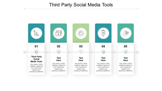 Third Party Social Media Tools Ppt PowerPoint Presentation Summary Show Cpb