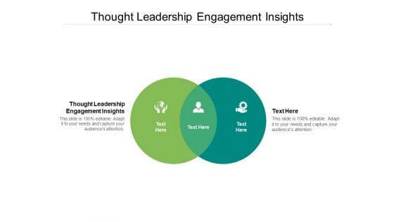 Thought Leadership Engagement Insights Ppt PowerPoint Presentation Gallery Slides Cpb Pdf