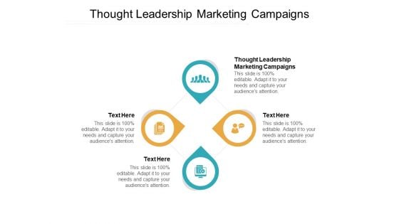 Thought Leadership Marketing Campaigns Ppt PowerPoint Presentation Professional Graphics Cpb Pdf