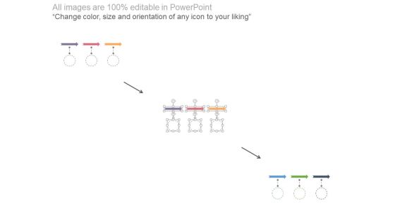 Three Arrows With Years For Timeline Planning Powerpoint Slides Slide02