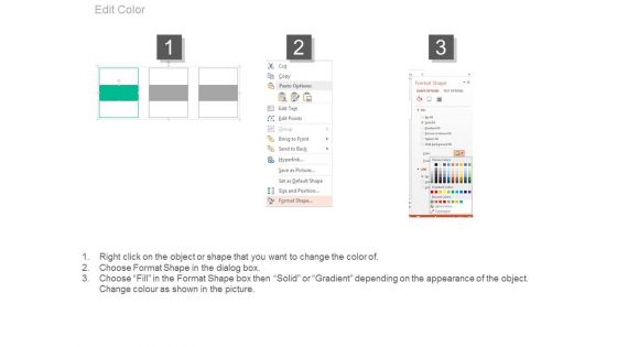 Three Banners With Process Control Icons Powerpoint Slides