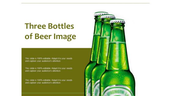Three Bottles Of Beer Image Ppt PowerPoint Presentation Show Shapes PDF