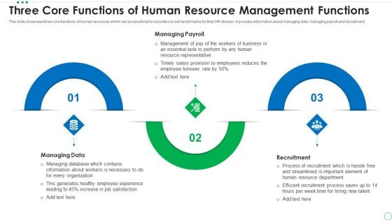 Three Core Functions Of Human Resource Management Functions Portrait PDF Three Core Functions Of Human Resource Management Functions Portrait PDF