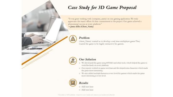 Three Dimensional Games Proposal Case Study For 3D Game Proposal Introduction PDF