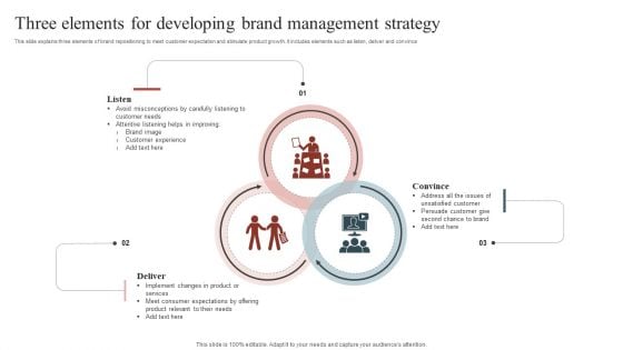 Three Elements For Developing Brand Management Strategy Download PDF