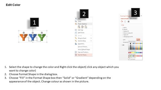 Three Funnel For Sales Process PowerPoint Templates Slide03