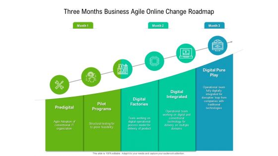 Three Months Business Agile Online Change Roadmap Rules