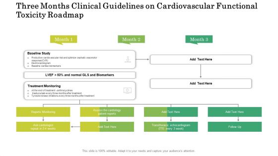 Three Months Clinical Guidelines On Cardiovascular Functional Toxicity Roadmap Background Three Months Clinical Guidelines On Cardiovascular Functional Toxicity Roadmap Background