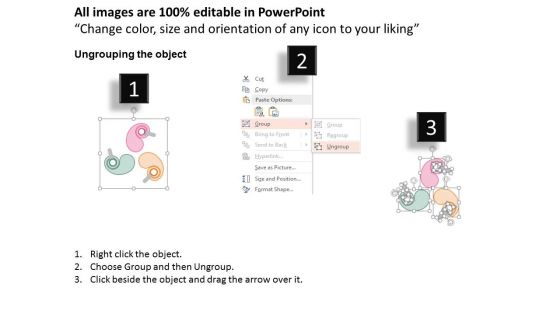 Three Options Text Boxes With Icons Powerpoint Template