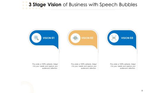Three Steps For Business Values Business Vision Success Ppt PowerPoint Presentation Complete Deck Slide08